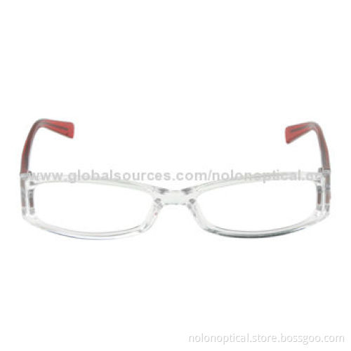 Young Lady Optical Computer Eyeglasses with Clear Acetate